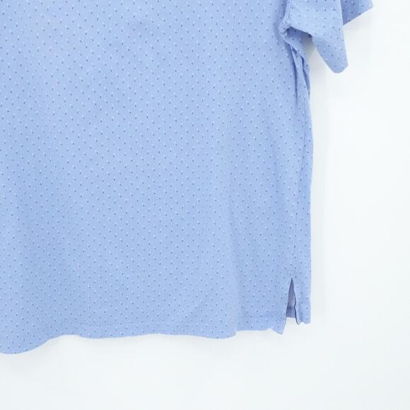 Polo Ralph Lauren Shirt Mens Large Blue Polo RL Pattern Short Sleeve Classic Fit - Picture 10 of 15